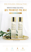 Made in Korea Dr.HEDISON Gold Activation Calming Toner 150ml (5.07 FL. OZ.)1+1