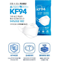 Made in Korea SOMAK KF94 disposable 3D mask 200sheets(1pack x 10pcs=20pack)(free shipping)