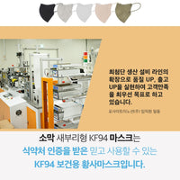 Made in Korea SOMAK KF94 disposable 2D mask 200sheets(1pack x20pcs=10pack)(free shipping)