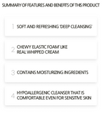 Made in Korea Moisturizing cleansing foam with excellent cleaning power 120ml x 5EA(free shipping)