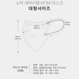 Made in Korea SOMAK KF94 disposable 2D mask 200sheets(1pack x20pcs=10pack)(free shipping)