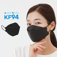 Made in Korea SOMAK KF94 disposable 3D mask 200sheets(1pack x 10pcs=20pack)(free shipping)