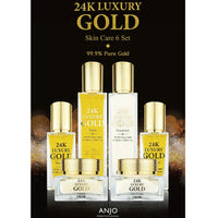 Made in Korea (genuine product)LAYDAY 24K LUXURY GOLD SKIN CARE 6 SET(free shipping)