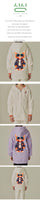 Made in Korea (for men and women) Hip Tiger Cotton 100% Kids Hooded Zip-Up