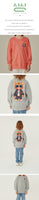 Made in Korea Fabric (for men and women) Hip Tiger Cotton 100% Kids Sweatshirt