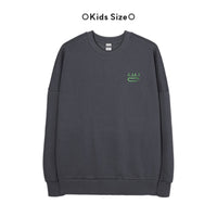 Made in Korea Fabric (for men and women) Hip Tiger Special Fleece-Lined Kids Sweatshirt