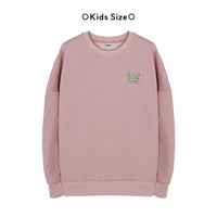 Made in Korea Fabric (for men and women) Hip Tiger Special Fleece-Lined Kids Sweatshirt