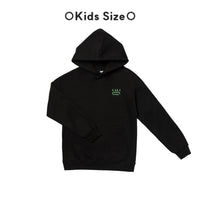 No. 120-160 Made in Korea (for men and women) Black Cat Special Fleece-Lined Hoodie