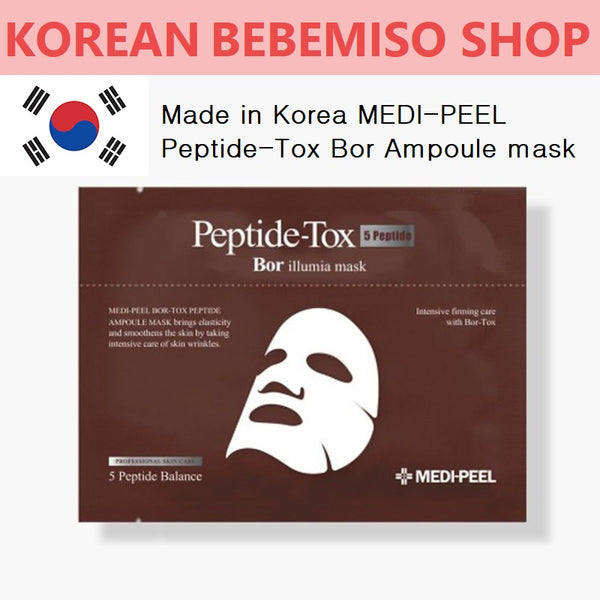 Made in Korea MEDI-PEEL Peptide-Tox Bor Ampoule mask (40EA)