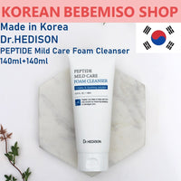 Made in Korea Dr.HEDISON PEPTIDE MILD CARE FOAM CLEANSER 140mlx3