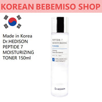 Made in Korea Dr.HEDISON PEPTIDE 7 MOISTURIZING TONER 150ml(1+1 300ml)