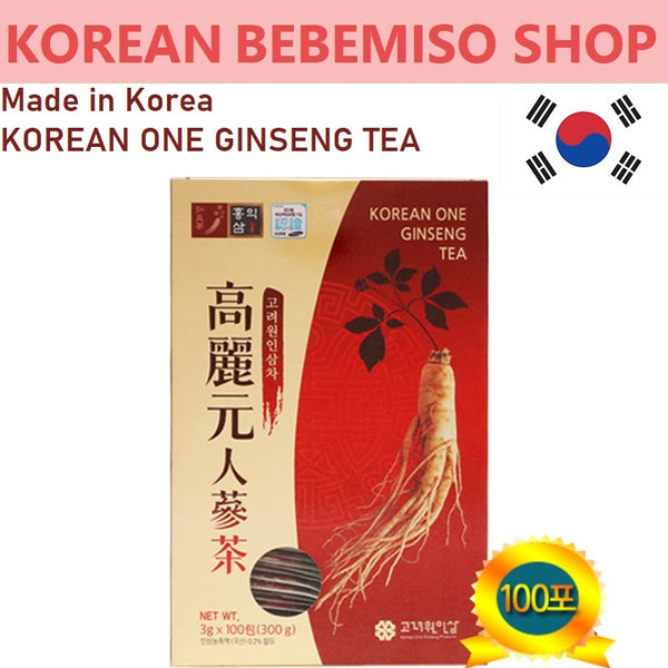 (free shipping)Made in Korea KOREAN ONE GINSENG TEA 1+1+1 (total 300pouch)