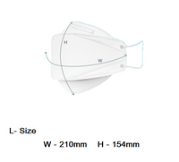 Made in Korea SMARTTECH KF94 White Mask L-Size 100pieces