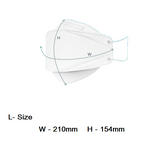 Made in Korea SMARTTECH KF94 White Mask L-Size 100pieces