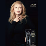 Made in Korea ANJO PROFESSIONAL BLACK SNAIL SKIN SOFT PEELING GEL 180mlx5EA(free shipping)