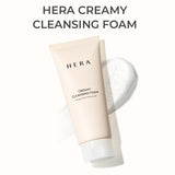 Made in Korea HERA NEW CREAMY soothing the skin CLEANSING FOAM Mini 1000ml(50g X 20EA)(free shipping)