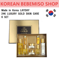 Made in Korea (genuine product)LAYDAY 24K LUXURY GOLD SKIN CARE 6 SET(free shipping)