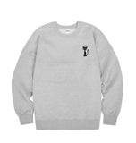 S-6XL Made in Korea Black Cat Cotton Sweatshirt for adults (universal for men and women)