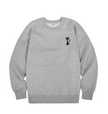 S-6XL Made in Korea Black Cat Cotton Sweatshirt for adults (universal for men and women)