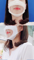 Made in Korea Reusable transparent mask with mouth visible(10P)