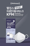 Made in Korea Welkeeps Z Fold KF94 Mask (1+1)50pieces