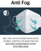 Made in Korea Welkeeps KF-AD Untact Mask 60pieces(3sheets in a pouch)