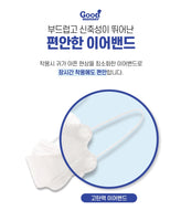 Made in Korea Good manner White&yellow KF80&KF94 Kids Mask(50PCS)