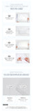 Made in Korea New AER  Disposable pillow cover for tear up use (10sheet+10sheet)