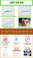 Made in Korea Reusable transparent mask with mouth visible(10P)