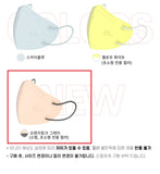 Made in Korea nature air 2D Color mask 1pack = 5pieces x 10pack (100pieces)