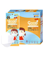 Made in Korea Good manner White&yellow KF80&KF94 Kids Mask(50PCS)