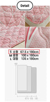 Made in Korea GOMPYO magnetic field free Electric blanket (topper) - Croque Pink