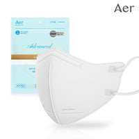 Made in Korea AER KF80 Advanced Light Fit UV Blocking Mask AER TOP1(50Pieces)