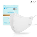 Made in Korea AER KF80 Advanced Light Fit UV Blocking Mask AER TOP1(50Pieces)