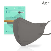 Made in Korea AER KF80 Advanced Light Fit UV Blocking Mask AER TOP1(50Pieces)