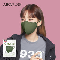 Made in Korea Heize AIRMUSE KF94 Color Mask(50pieces)