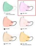 Made in Korea nature air 2D Color mask 1pack = 5pieces x 10pack (100pieces)