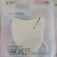 Made in Korea CHARMZONE Tone up fit Black label Light Mask