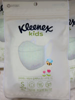 Made in Korea Kleenex BFE 99% Natural Green 3D Kids Mask(80pieces)