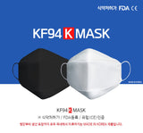 Made in korea K-Mask KF94 (White & Black )50P