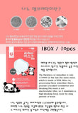 Made in Korea Airbon Nano-fiber filter kids mask(50pieces)