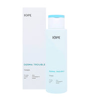 Made in Korea 100% genuine product IOPE DERMA TROUBLE TONER & EMUL SION SET