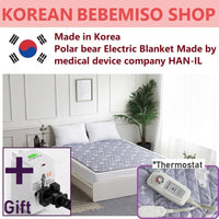 Made in Korea Polar bear Electric Blanket HAN IL Electric pad