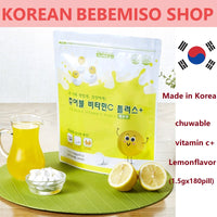 Made in Korea chuwable vitamin c plus Lemon flavor (1.5g x 360pill) 6 months