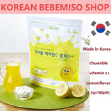 Made in Korea chuwable vitamin c plus Lemon flavor (1.5g x 360pill) 6 months