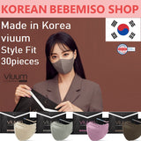 Made in Korea viuum Style Fit Classic Color mask 30pieces