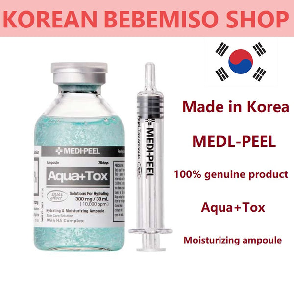 Made in Korea MEDI PEEL AQUA PLUS TOX AMPOULE 30ml+30ml