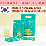 Made in Korea jeju Green Mandarin Tea (25g x 60Stick)