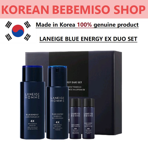 Made in Korea MAN LANEIGE BLUE ENERGY EX DUO SET