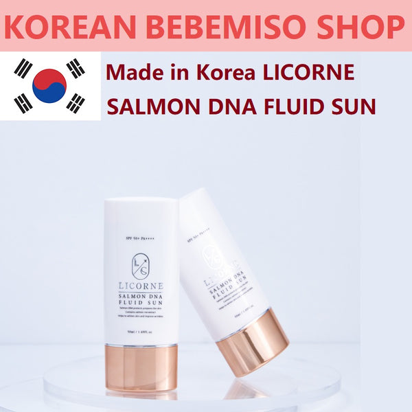 Made in Korea SALMON DNA FLUID SUN SPF 50+ PA++++ (50ml+50ml)